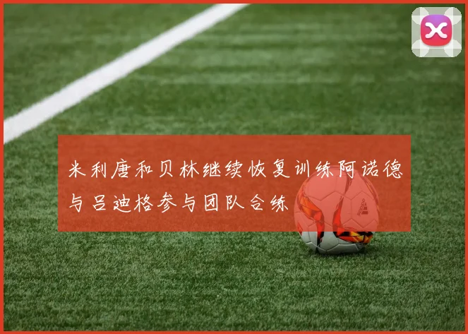 米利唐和贝林继续恢复训练阿诺德与吕迪格参与团队合练